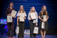 Elva valla 2023. aasta parimate autasustamine spordivaldkonnas.